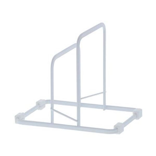 （まとめ）高儀 自立式まな板スタンド ホワイト 1個【×20セット】(3)