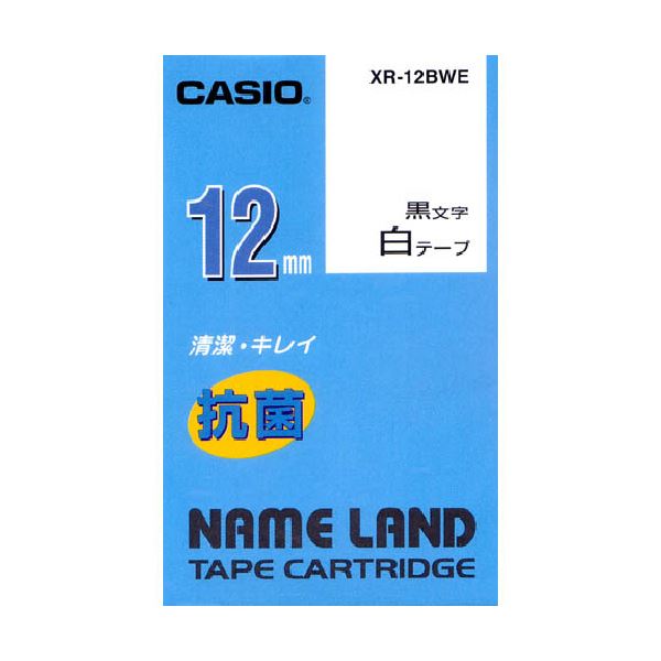 (܂Ƃ) JVI NAME LAND Rۃe[v12mm~5.5 / XR-12BWE 1 y~10Zbgz