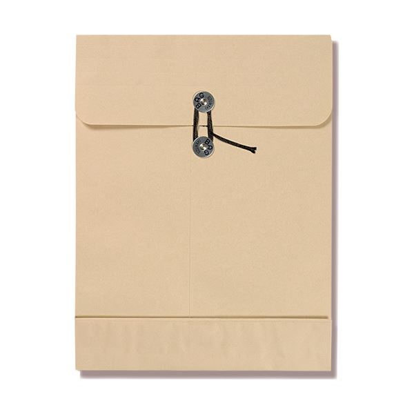 (まとめ) 菅公工業 クラフトパッカー(マチ広) 角0 120g/m2 ホ279 1パック(10枚) 【×10セット】