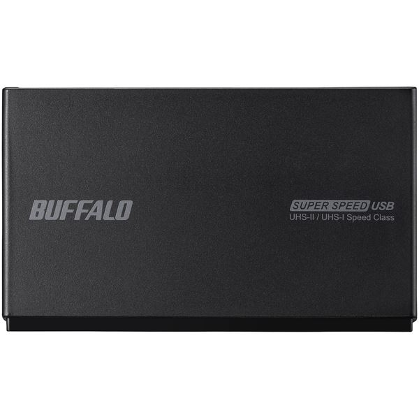 バッファロー UHS-II対応 USB3.0 マルチカードリーダー ブラック BSCR700U3BK