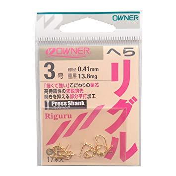 オーナー 金 OHへらリグル 3 　送料込み！