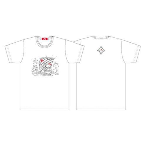 サンライン ハローキティ・Tシャツ SKT-1816 ホワイト S 　送料込み！