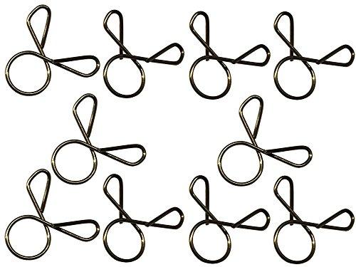 【必ず購入前に仕様をご確認下さい】ホースクリップ Aタイプ 5ミリ 10ケイリ (104-227) 　送料込み！