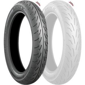 【必ず購入前に仕様をご確認下さい】BATTLAX SC: F 100/80-14 48P TL 　送料込み！