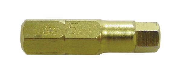 SIGNET(シグネット) 21457 1/4” チタンコーティングヘックスビット 6MM 000856821457