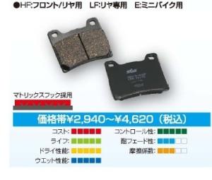 SBS・ブレーキパッド 523HF 777-0523000 　送料込み！