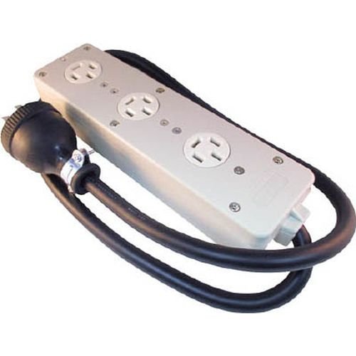 Lighting Parts - ※明工 3コ口タップ接地3Pコード1m MR2929 7055 3816974 　送料込み！