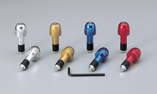 乐天商城 - ハリケーン　HB0308G φ30砲弾型アルミサイドキャップ ゴールド ヤマハスクーター 　送料込み！