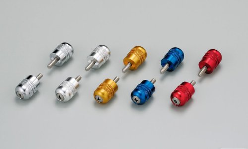 乐天商城 - ハリケーン　HB0345BU φ22アルミサイドキャップ ローレット ブルーアルマイト ホンダ車ノーマルハンドル用_(バランサータイプに適合) 　送料込み！