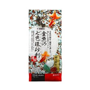 金魚の七色珠砂利800g