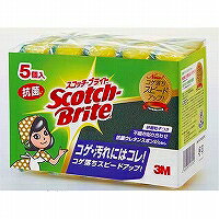 スコッチ・ブライト 抗菌ウレタンスポンジたわし 5個入(S-21KS 5PC) 送料込み！