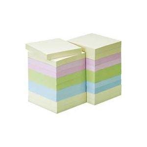 JTX ふせん75×75mm混色 100枚*20冊 P512J-M-20 P512J-M-20 　送料込み！