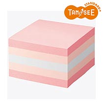 其它 - TANOSEE ふせんカラーブロック 75×75mm パステルピンク 500枚(7575EP-500) 　送料込み！