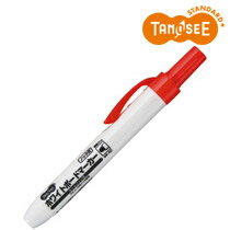 TANOSEE ノック式ホワイトボードマーカー カートリッジタイプ 中字・丸芯 赤(TS-RWBM-R) 　送料込み！