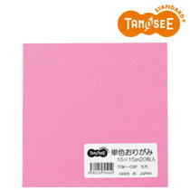 TANOSEE 単色おりがみ もも 20枚入(TGK-03P) 　送料込み！