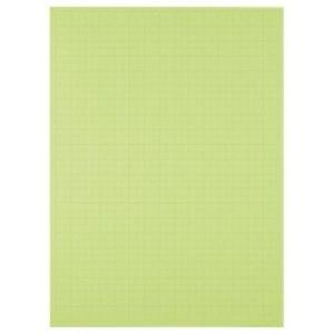 TANOSEE 模造紙(プルタイプ) 50mm方眼 788×1085mm ウグイス 20枚入 TMH50-G 送料込み！