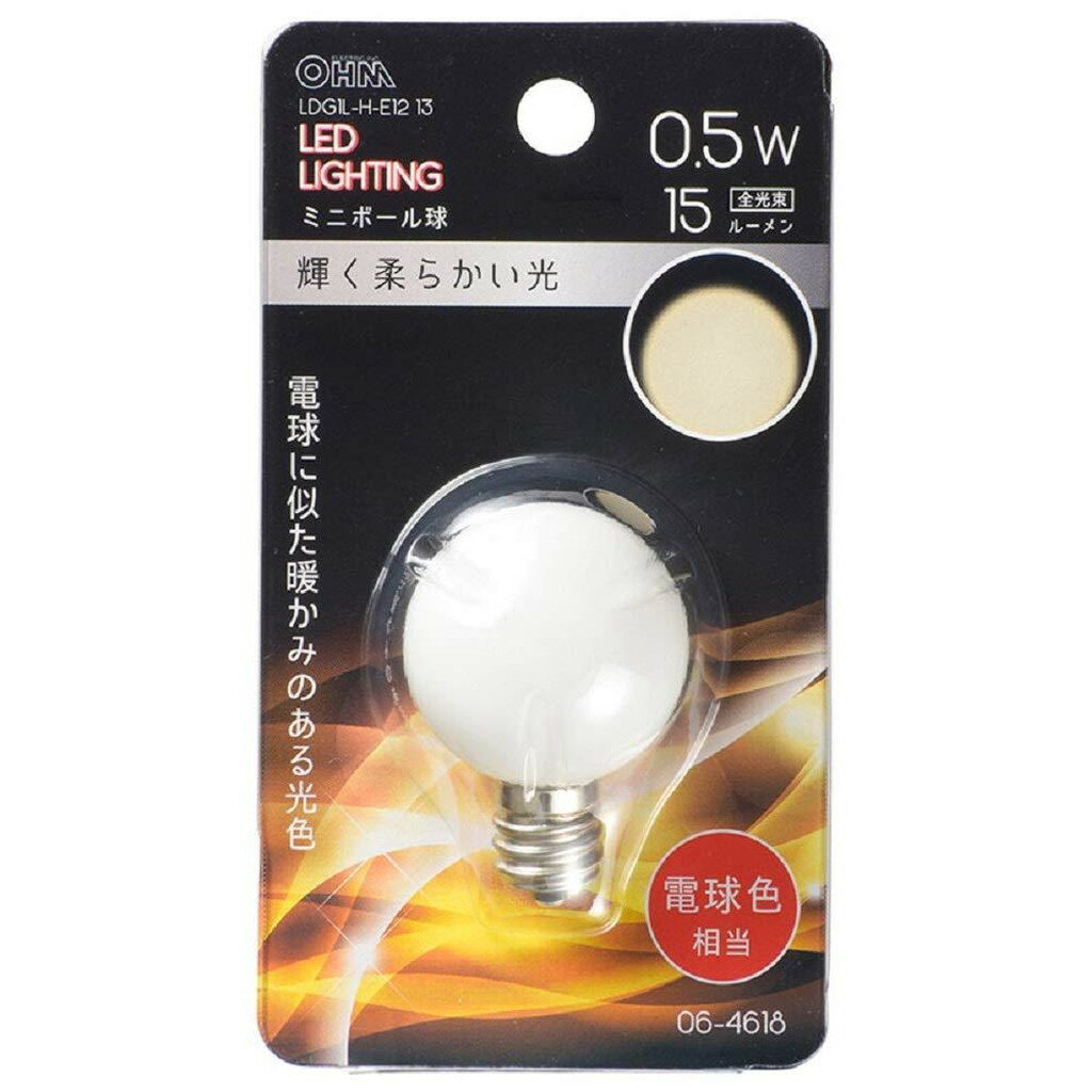 LEDߥ˥ܡ(/0.5W/15lm/ŵ忧/G30/E12) LDG1L-H-E12 13 ߡ