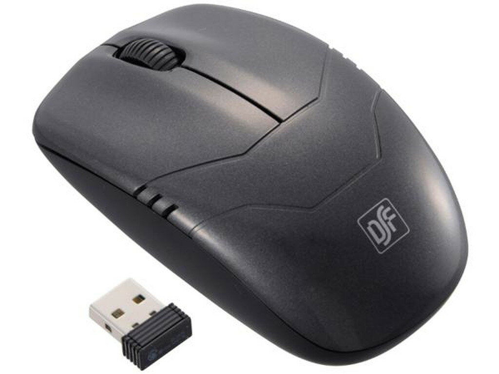 Trackball - 01-3590 ワイヤレス ブルーLED静音マウス(ブラック) PC-SMWBMS33 K