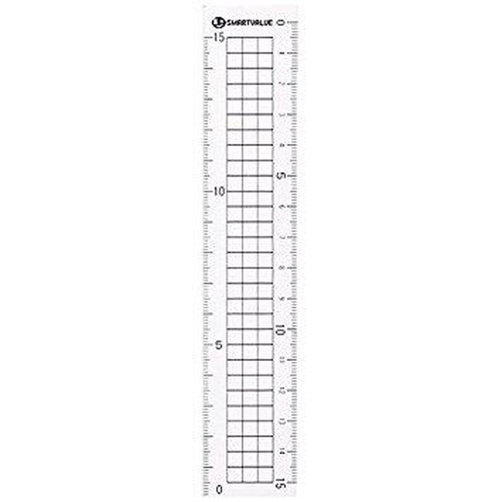 再生PET直定規　15cm B331J 1本 　送料込み！
