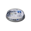 DVD-Rデータ用 16倍速 10P スピンドル入り PC-M16XDRD10S