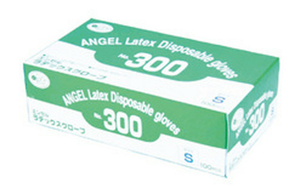 300 ラテックスグローブ粉付 S 100枚 送料込み！