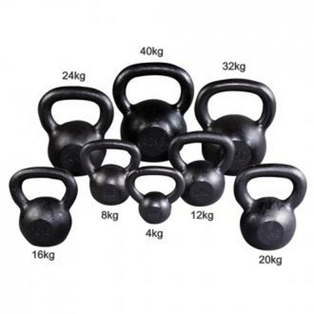 KDB-BK16 ケトルベル 16kg 黒