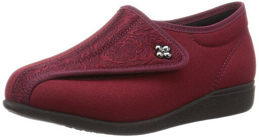 リハビリシューズ　快歩主義L011　ワイン/ワイン　22.0cm KS23741 1足