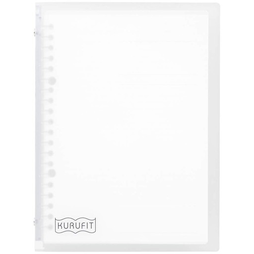 A5ファイルノートクルフィット クリア(F091-98) 　送料込み！