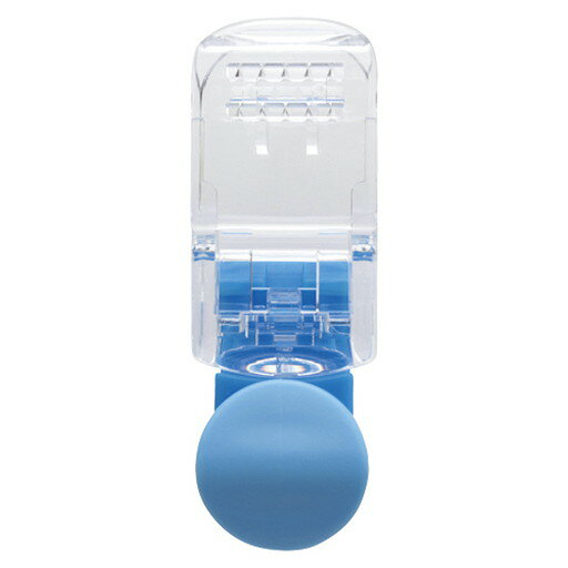 キッズクリップミニ　服に穴が開かない名札留 SK-4973-LB 1個 　送料込み！