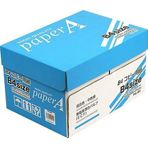 ペーパーA B4コピー用紙(PA-B4)「単位:ハコ」 送料込み！