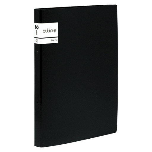 リングファイル A4S ブラック(AD-2225-60)「単位:サツ」 　送料込み！