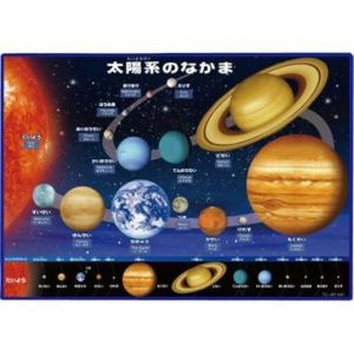 チャイルドパズル 太陽系のなかま 　送料込み！