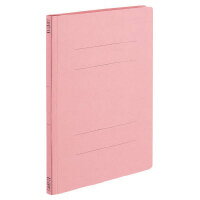 フラットファイルV樹脂製とじ具A4縦 15mmとじ ピンク (フ-V10P) ****** 販売単位 1セット(10個入)***** (入数10)　送料込み！