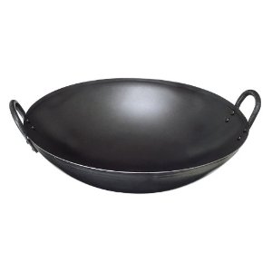 1700304 SS鉄プレス中華鍋36cm 　送料込み！