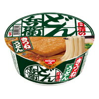 Flat Wheat Noodles - どん兵衛きつね(西) 12個 (20095) 　送料込み！
