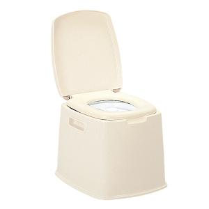 新輝合成 ポータブルトイレS ベージュ 　送料込み！