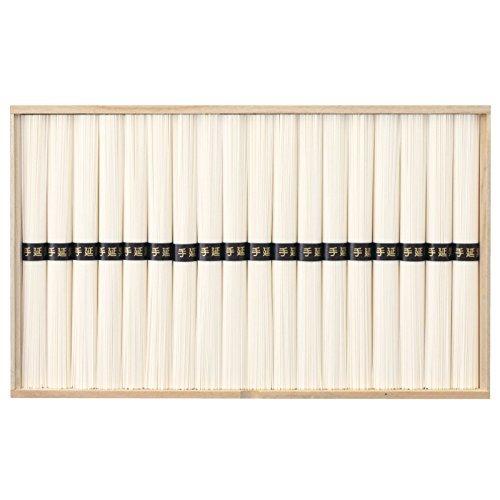 北海道小麦で作った手延そうめん「ゆめこより」 木箱入HKD-30K 7078-055