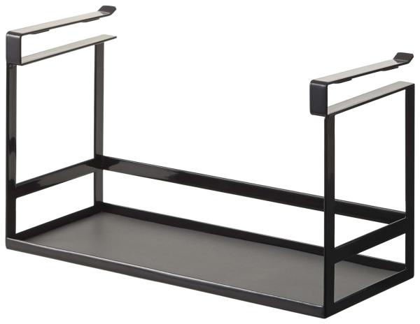 戸棚下調味料ラック ブラック 2467 　送料込み！