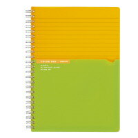 コクヨ ツインリングノート カラータグ Bi-COLOR A5 イエロー CTス-C30Y 　送料込み！