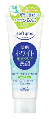 ソフティモ薬用洗顔フォーム（ホワイト）スクラブイン 【 洗顔・クレンジング 】 【単品】送料込！ （北海道・沖縄・離島は別途送料）