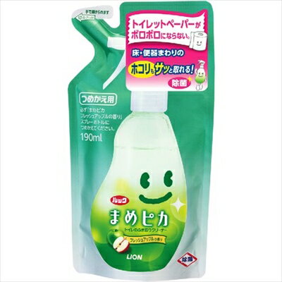 ルックまめピカ トイレのふき取りクリーナー つめかえ用 190ml 【 住居洗剤・トイレ用 】 【単品】送料込！ （北海道・沖縄・離島は別途送料）