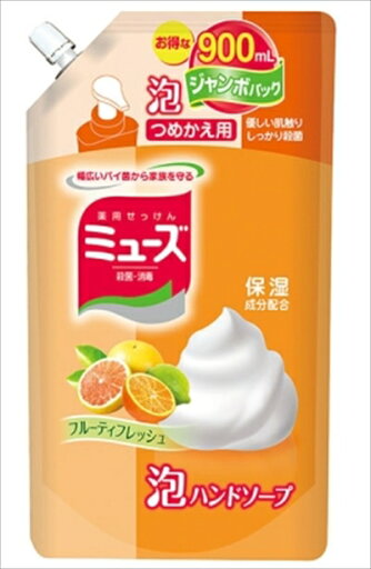 泡ミューズフルーティーフレッシュジャンボ詰替 【 レキッドベンキーザー 】 【 ハンドソープ 】 【単品】送料込! (北海道・沖縄・離島は別途送料) 泡ミューズフルーティーフレッシュジャンボ詰替 【 レキッドベンキーザー 】 【 ハンドソープ 】 【単品】送料込! (北海道・沖縄・離島は別途送料)