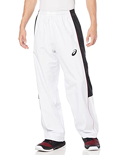 asics(アシックス )　ウォームアップパンツ　ホワイトL