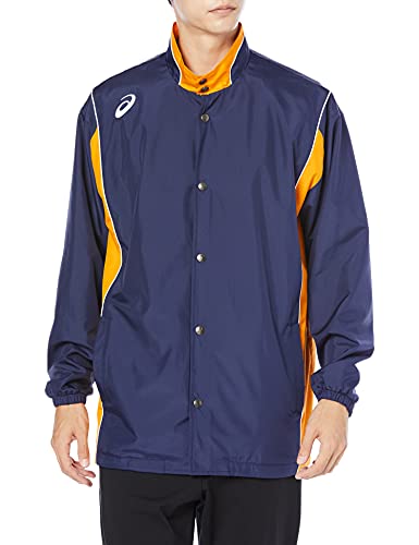 asics(アシックス )　ウォームアップジャケット　ネイビー/GDXL