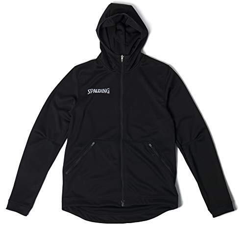 商品名 &nbsp;(SPALDING)スポルディング　チームオーダージップアップスウェットパーカー　ブラックS &nbsp;商品説明 素材：ポリエステル ユニセックス（メンズサイズ） ? もっと見る吸水速乾機能、UVカット機能を搭載したバスケ用アパレル。