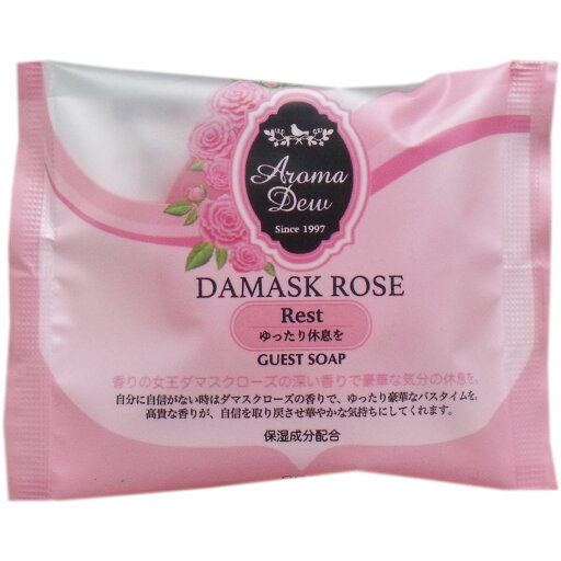 アロマデュウ ゲストソープ ダマスクローズの香り 35g 【単品】 送料込み!(北海道・沖縄・離島は別途送料) アロマデュウ ゲストソープ ダマスクローズの香り 35g 【単品】 送料込み!(北海道・沖縄・離島は別途送料)