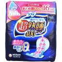 ソフィ 超熟睡ガード400 特に多い夜用 羽つき 40cm 16個入 【単品】 送料込み!(北海道・沖縄・離島は別途送料)