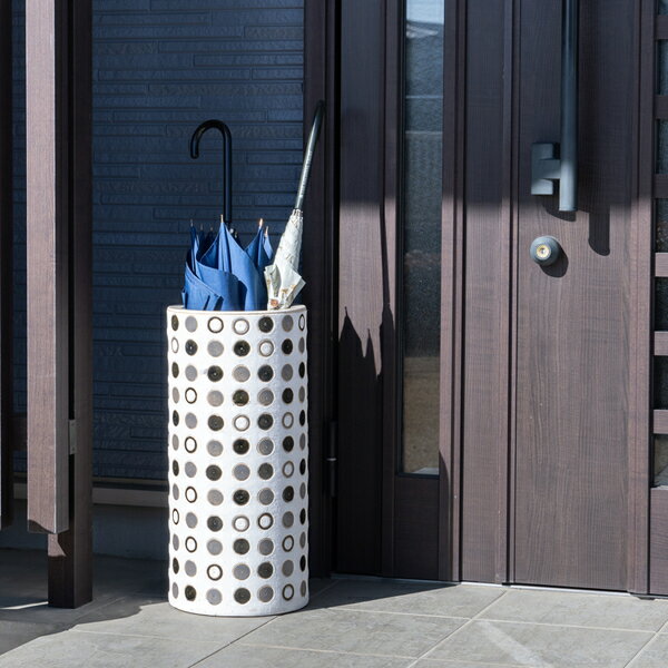 陶器傘立て 約φ23×H50cm No.16【代引不可】 [3]