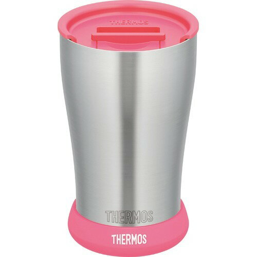 サーモス 真空断熱タンブラー JDE-420 フタ・ソコカバーセット ピンク(420ml)【thbr1】【サーモス(THERMOS)】