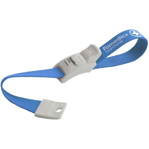 フォーメディックプラス ラテックスフリー ワンタッチ駆血帯 CL-200 ライトブルー(1本入)
